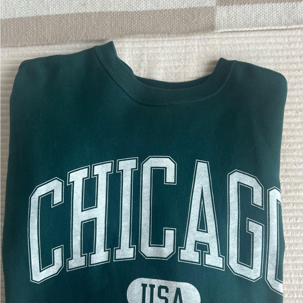 Abercrombie & Fitch Teal Sweatshirt